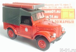 Модель пожарного автомобиля УАЗ - фото 7967